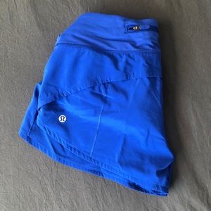 Lululemon Speed Up Short Wild Bluebell